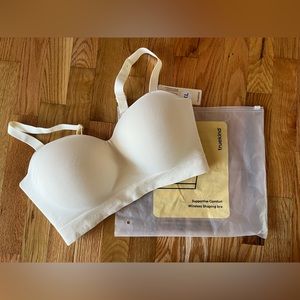 Shapermint Truekind Supportive Comfort Wireless Shaping Bra in Nude XL